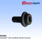 I3-1B - SCBA03006 HEXSOCKET CAP SCREW M3x6 Tornillo